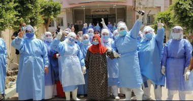 فيديو.. فرحة معمرة 96 سنة بالشرقية بعد شفائها من الكورونا