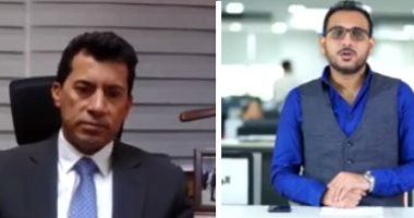 وزير الرياضة يكشف الملابسات فى "لايف اليوم السابع": قرار عودة الدورى يحتمل المرونة.. غلق الأندية المقصرة فى الاجراءات الإحترازية.. 4 صالات عملاقة لاستضافة مونديال اليد