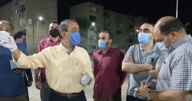 محافظ الإسماعيلية يتفقد الشوارع والمحاور المرورية بعد رصفها وتطويرها.. صور