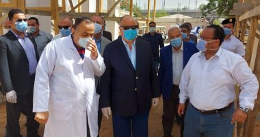 محافظ القاهرة يوجه بسرعة الانتهاء من تطوير مستشفى حميات العباسية.. صور