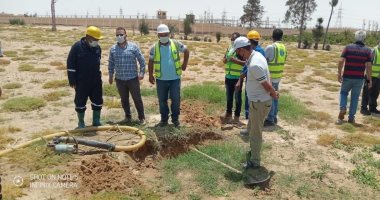 مياه شمال وجنوب سيناء تعلن وقف التعدى على الخطوط الناقلة بالشريط الساحلى