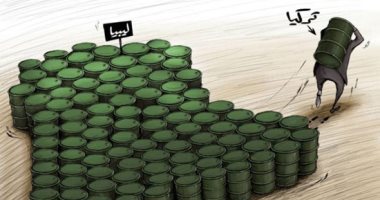 كاريكاتير صحيفة إماراتية: تركيا تسعى لنهب ثروات ليبيا