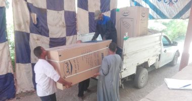 صور.. مدينة إسنا تشكر المتبرعين لدعم مستشفى الصدر لخدمة حالات العزل بكورونا