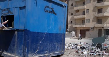 شكوى من محاصرة القمامة لمنفذ توزيع الخبز المدعم فى المطبعة بحى فيصل بالجيزة