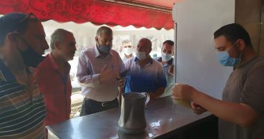 إلزام محلات العصائر والمطاعم بالمحلة باستخدام أكواب بلاستيك للحد من انتشار كورونا