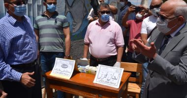 صور .. محاكاة عملى للجان الثانوية العامة بمدرسة بور فؤاد الثانوية بنات ببورسعيد