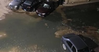انسداد المجارى بمنطقة ع بحدائق الأهرام يؤرق السكان