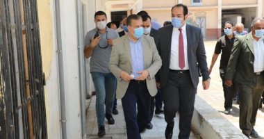 محافظ المنوفية يتفقد عددا من  لجان امتحانات الثانوية العامة .. صور