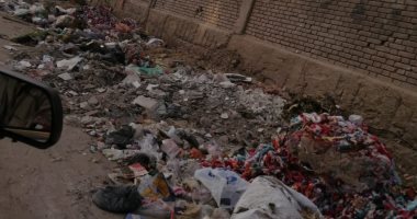 شكوى من تراكم القمامة بشارع ترعة الجبل بالقرب من محطة مترو أنفاق المطرية