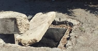 قارئ يشكو وجود بالوعة بدون غطاء بالمنطقة الثامنة بمدينة السادات بالمنوفية