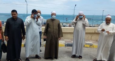 صور.. جولة لقيادات الأوقاف بالإسكندرية لمتابعة مساجد العجمى والدخيلة