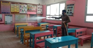 تعقيم لجان الثانوية العامة بالقصاصين الجديدة بمحافظة الإسماعيلية.. صور