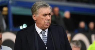 أغرب رد فعل لأنشيلوتى بعد تسجيل هدف فوز ايفرتون على توتنهام .. فيديو