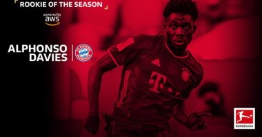 ألفونسو ديفيز مدافع بايرن ميونخ أفضل لاعب شاب فى الدوري الألمانى