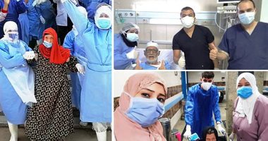 "كبار السن يقهرون كورونا".. خروج أكبر معمر 93 سنة من مستشفى كفر الدوار.. وشفاء الحاجة حبيبة 90 عاما بمستشفى قها.. وزغاريد بمستشفى الحجر الصحى فى الشرقية بعد شفاء الحاجة فتحية 96 سنة.. صور