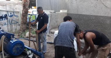 مياه الشرب بأسوان : تشغيل محطة الكوبانية بكامل طاقتها ..صور