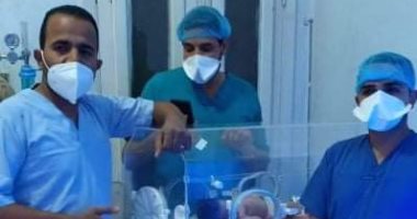 نجاح أول عملية ولادة لحاله مشتبه بإصابتها بكورونا بمستشفى مطاى بالمنيا