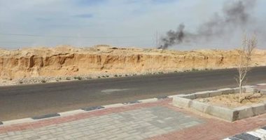سيبها علينا.. سكان حى الحرية بمدينة العبور يشكون من أدخنة المدفن الصحى