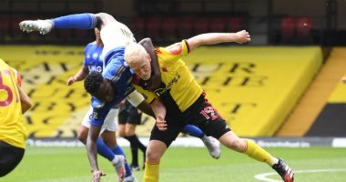 ليستر سيتي يتعادل 1-1 مع واتفورد فى مباراة الوقت الضائع.. فيديو 