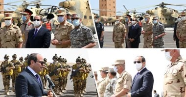 السيسي لـ"الليبيين": ليس لنا مصلحة غير أمنكم ولن يدافع عن ليبيا إلا أهلها ومستعدون للمساندة.. ويؤكد لـ"الإثيوبيين": حريصون على تنمية بلادكم ولكن لا ضرر ولا ضرار.. متمسكون بالمسار الدبلوماسى.. وصبرنا ليس ضعفًا
