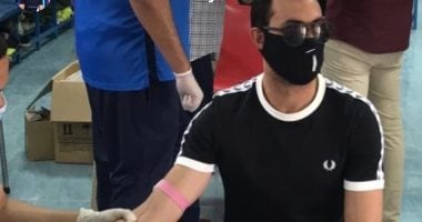 أحمد حسن مكي يجري تحاليل كورونا قبل العودة لتدريبات سموحة