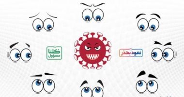 كاريكاتير صحيفة سعودية يطالب بالحذر مع تخفيف قيود كورونا 
