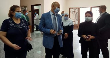بدء التشغيل التجريبى للمركز الطبى لعزل حالات الكورونا بالعاشر من رمضان