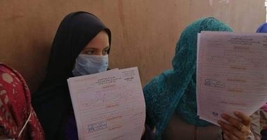 القومى للمرأة ببنى سويف يقدم 400 استمارة رقم قومى مجانا لسيدات الواسطى