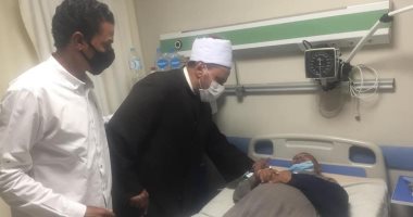 رئيس منطقة البحر الأحمر الأزهرية يزور مصابى حادث الشلاتين للاطمئنان على حالتهم..صور