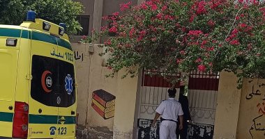 إغماء طالبة بلجنة امتحان الثانوية العامة ببنها ونقلها لتلقى الإسعافات