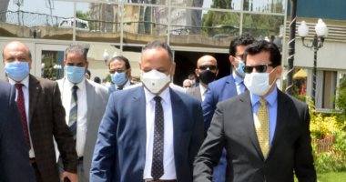 وزير الشباب ورئيس أكاديمية البحث العلمى يناقشان إنشاء مركز متكامل للابتكار 