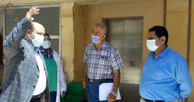 لجنة متابعة المشروعات بمجلس الوزراء تتفقد مركز أورام طنطا
