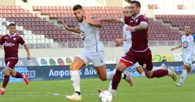 طرد على غزال فى فوز لاريسا على فولوس بالدوري اليونانى