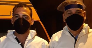 الجيش الأبيض.. "أحمد" و"حسن" من إسعاف كفر الشيخ فى مواجهة فيروس كورونا