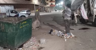 رفع 14 طن قمامة ومخلفات صلبة بالزينية وتجميل شوارع مدينة الأقصر.. صور