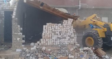 صور .. تنفيذ 9 قرارات إزالة للتعديات على أراضى الدولة بالإسكندرية