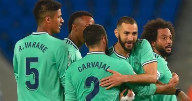 ريال مدريد يقهر سوسيداد بثنائية ويخطف صدارة الدورى الأسبانى