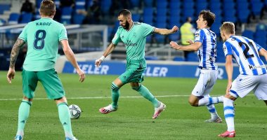 ملخص وأهداف مباراة ريال سوسيداد ضد الريال فى الدوري الاسباني