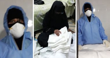الغُسْل بالمجان فى زمن الكورونا.. "أم إسلام" متطوعة لتغسيل المتوفين فى الأقصر لوجه الله.. وتؤكد لـ"اليوم السابع": الطب الوقائى بالصحة دربنا على طرق التغسيل والتكفين.. وترافقها 7 متطوعات بالمجان