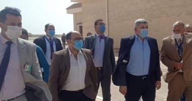 رئيس المصرية للمطارات يتفقد مطار مطروح للتأكد من اتخاذ الإجراءات الاحترازية  