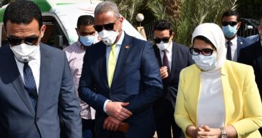 وزيرة الصحة ومحافظ الفيوم يتفقدان مبادرة 100 مليون صحة لعلاج الأمراض المزمنة