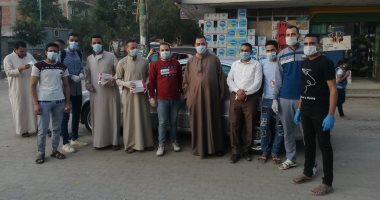 تطهير قرية منشأة رضوان بالجيزة بالجهود الذاتية للوقاية من فيروس كورونا
