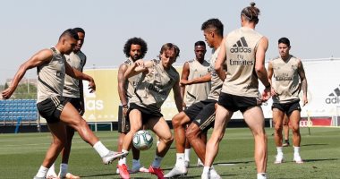 ريال مدريد يستعرض مرانه لاعبيه الأخير قبل لقاء مايوركا.. فيديو وصور 
