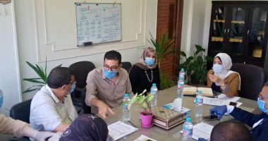 نائب محافظ القليوبية تعقد اجتماعا لميكنة الإدارات داخل ديوان المحافظة
