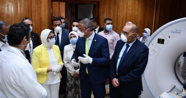 وزيرة الصحة تتابع تجهيز مستشفى التأمين الصحى بالفيوم لاستقبال مصابى كورونا