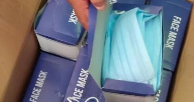 ضبط 1350 كمامة مجهولة المصدر و256 أنبوبة تنفس منتهية الصلاحية بالغربية