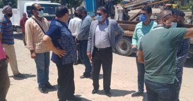 سكرتير مساعد الإسكندرية يقود حملة لإزالة الآكشاك المخالفة ببرج العرب