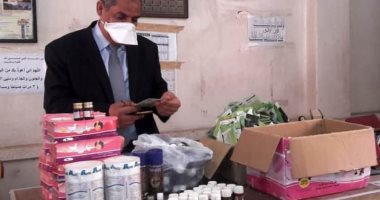 صور.. ضبط 796 عبوة دواء بيطرى مخالفة فى حملات تفتيشية على مركز منيا القمح 