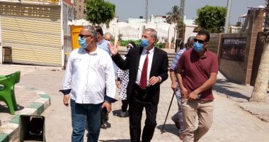 مدير عام "شباب القليوبية" يتفقد نادى بنها الرياضى استعدادا لاستقبال أعضائه.. صور