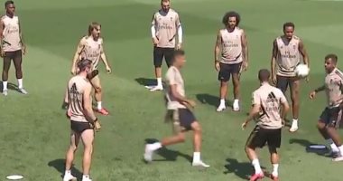 شاهد ..استعدادات ريال مدريد قبل لقاء مايوركا فى الدورى الأسبانى